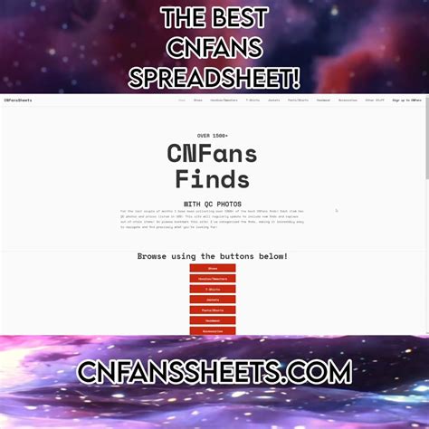 cnfanssheets